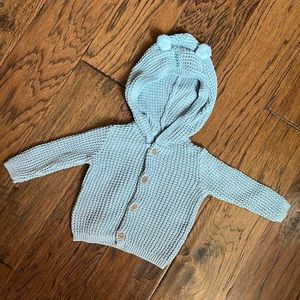 NWOT Baby Blue Bear Jacket - size 3m!